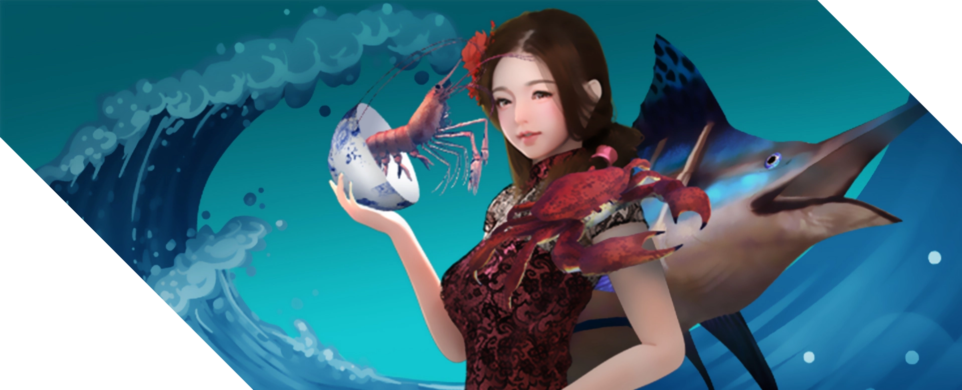 Fish Prawn Crab